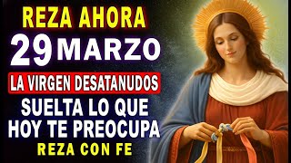 SI TU MENTE NO DESCANSA AHORA 😴 Oración a la Virgen Desatanudos 💗 para soltar preocupaciones