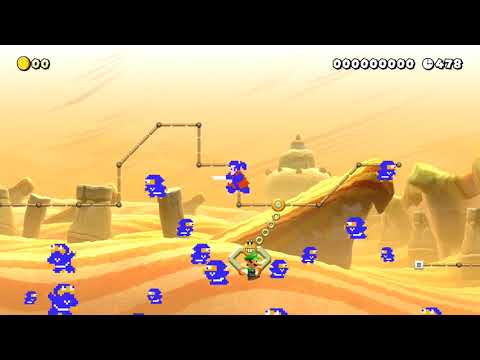 "don't move" level in Super Mario Maker 2
