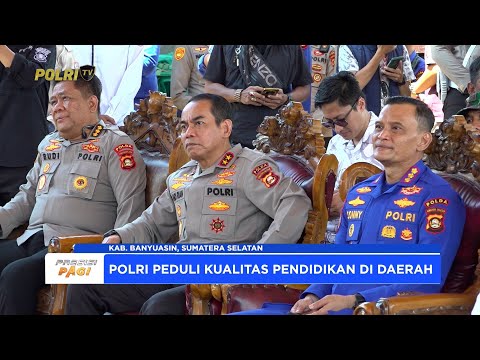 KAPOLDA SUMSEL RESMIKAN GEDUNG BARU SD SWAKARYA WUJUD KEPEDULIAN POLRI UNTUK PENDIDIKAN PESISIR