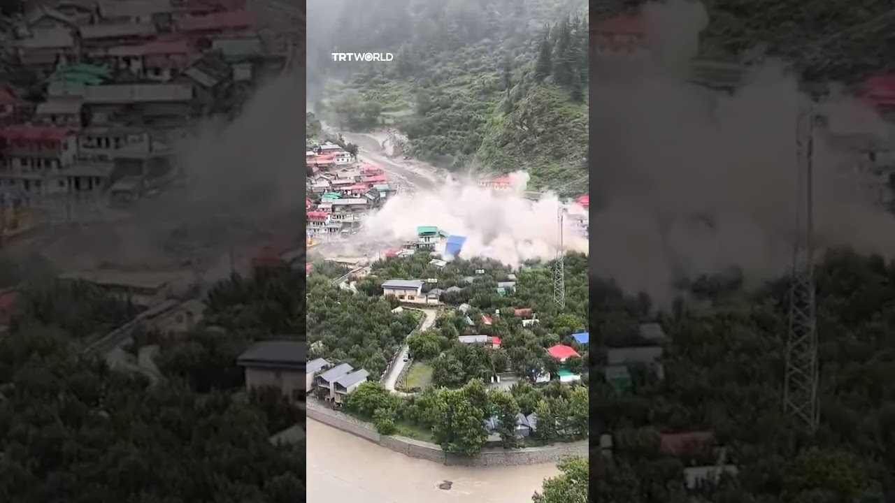 Flash floods hit Himalayan village in India, killing at least 4