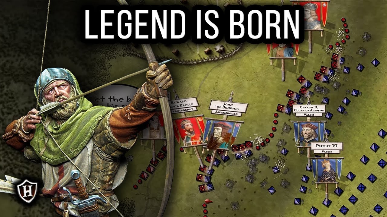 Battle of Crecy, 1346 - Legend of the Black Prince is born - Hundred Years' War DOCUMENTARY