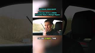 OCTA v Ineos v Ranger Raptor: OFF-ROAD DRAG RACE