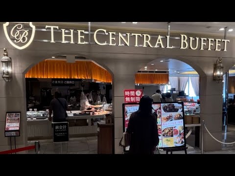 The central buffet at Aeon Mall in Okayama, Japan.