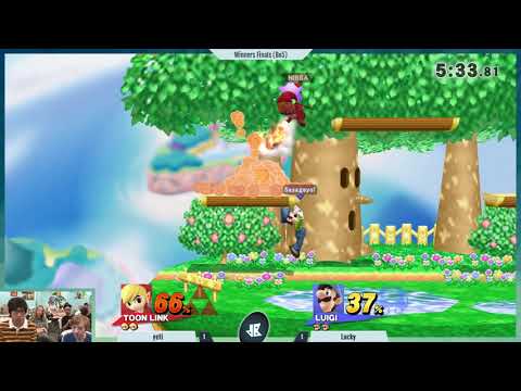 [LUG Sm4sh — 5/22/18] WFinals: yeti (Toon Link) vs. Lucky (Luigi)
