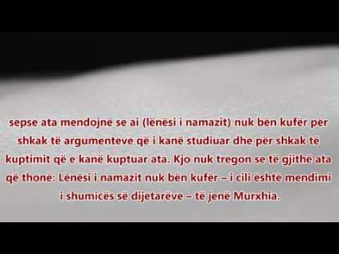 Nuk eshte Murxhi ai qe thote se lenesi i namazit nuk ben kufer   Shejkh Abbad