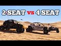 2 Seat Vs 4 Seat Sxs The Good And Bad Review Glamis What Would You Buy Pro Efi