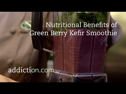 Benefits of Green Berry Kefir Smoothie