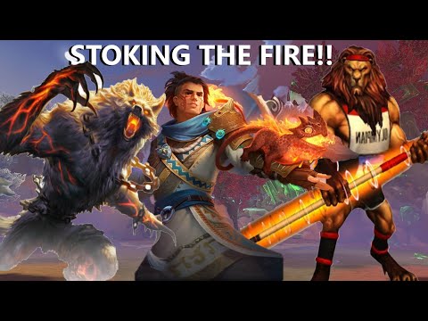 STOKING THE FIRE AND WEIRD MATCHUPS FOR AN HOUR? - Grandmasters Ranked 1v1 Duel - SMITE