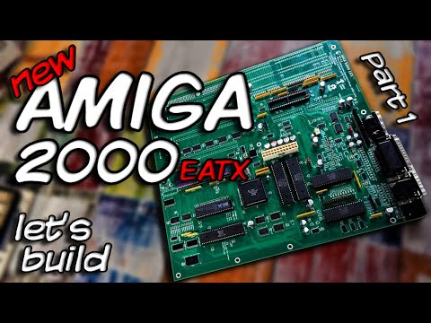 Building a NEW Amiga 2000 in 2022 - Part 1 assembly, testing and first power up