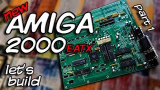Video thumbnail for Building a NEW Amiga 2000 in 2022 - Part 1 assembly, testing and first power up by CRG