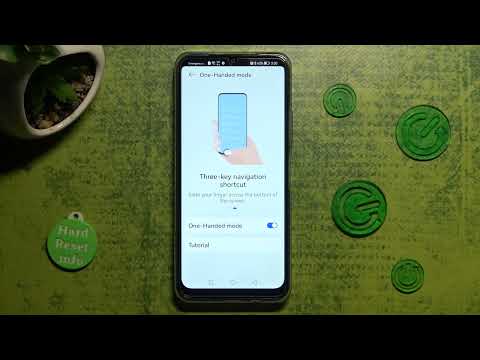 How to Enter the One Handed Mode on the HUAWEI Nova Y61
