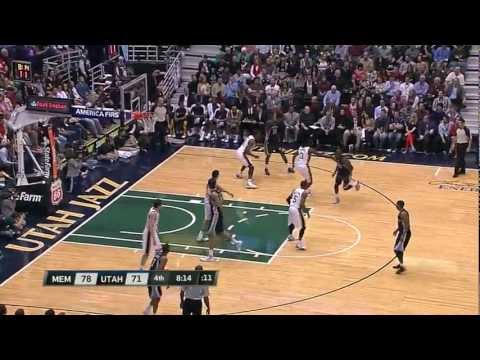 Zach Randolph 25 points 16 rebounds vs Utah Jazz full highlights 12/15/2012 HD
