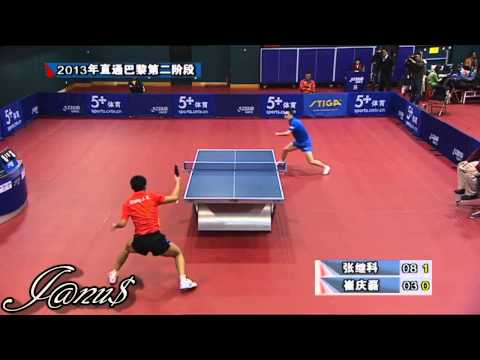 2013 China Trials for WTTC: ZHANG Jike - CUI Qingley [HD] [Full Match/Short Form]
