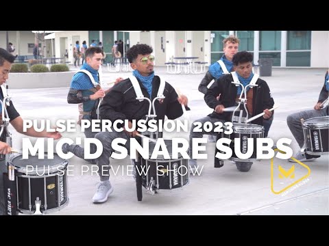 Pulse Percussion 23 Mic'd Snare Subs