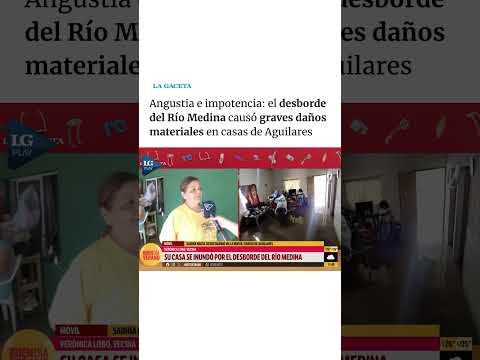 LA ANGUSTIA DE LOS VECINOS DE AGUILARES