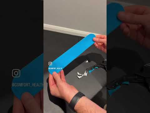 How to K-Tape your sprained ankle