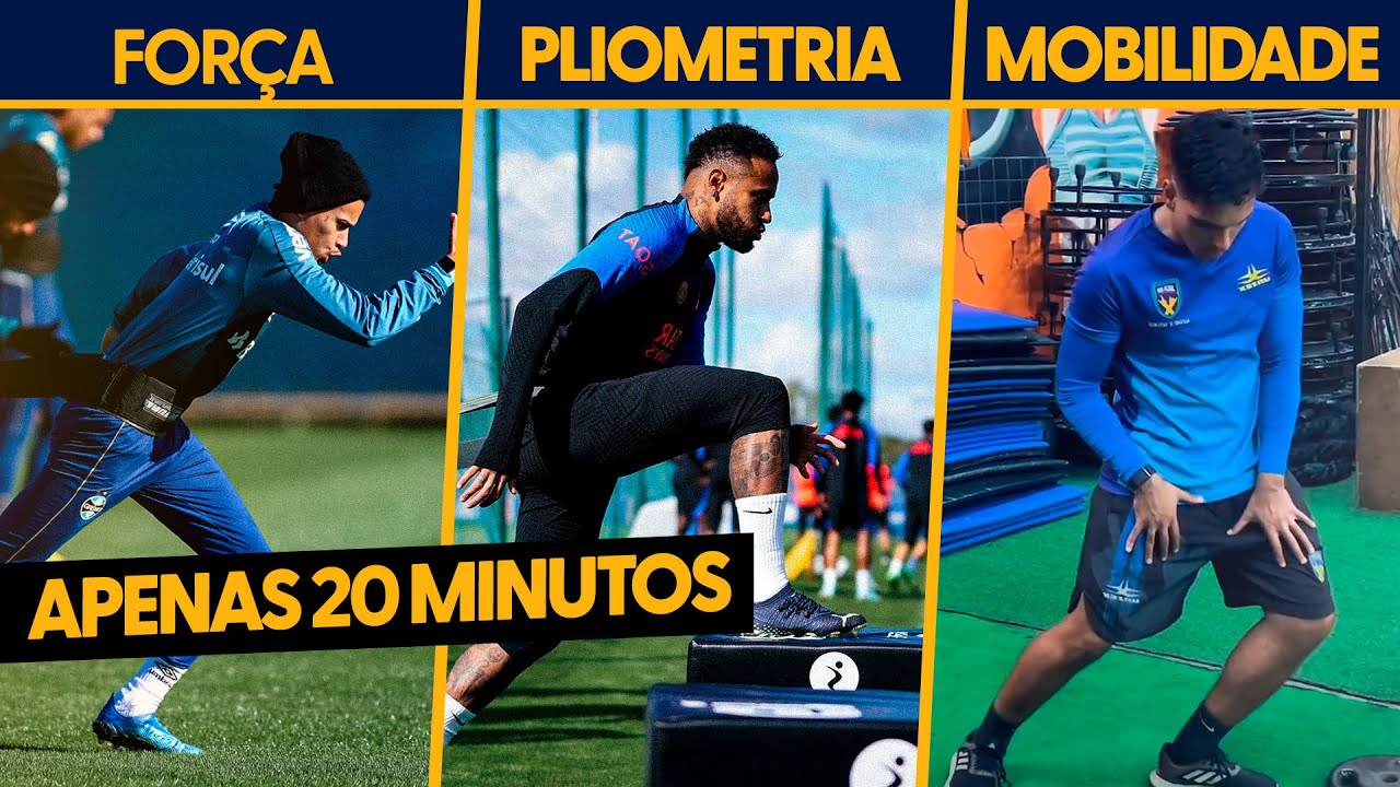 Treino de Força e Velocidade Para Jogador