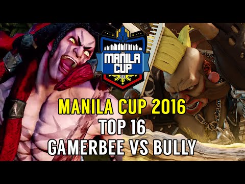 Street Fighter V Tournament: Manila Cup 2016 Top 16 - Zowie Gamerbee (Necalli) v PBE Bully (Birdie)