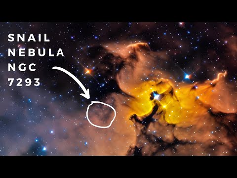 Snail Nebula, NGC 7293,NASA photo