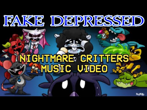 FAKE DEPRESSED By RecD Ft. @KittenSneeze - NIGHTMARE CRITTERS Fan Song (Poppy Playtime Chapter 4)