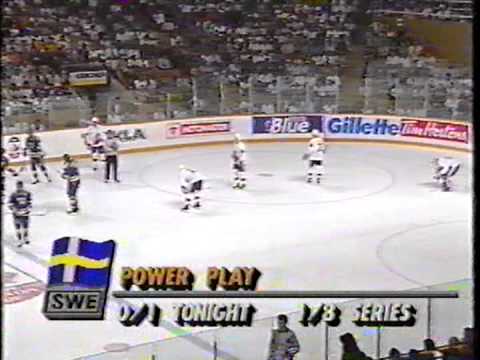 1991 Canada Cup . PR . Canada-Sweden (1)