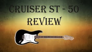 Video thumbnail for CRUZER BY CRAFTER ST - 50 REVIEW by CAIO DE OLIVEIRA - GUITAR F.D