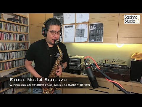 〈 Etude No.14 〉from 48 ETUDES / W.Ferling / Saxophone Classique 🎻
