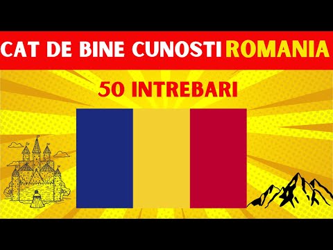 How well do you know ROMANIA? | 50 General Knowledge Questions