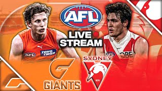 GWS Giants vs Sydney Swans  AFL Round 20 2023 Live