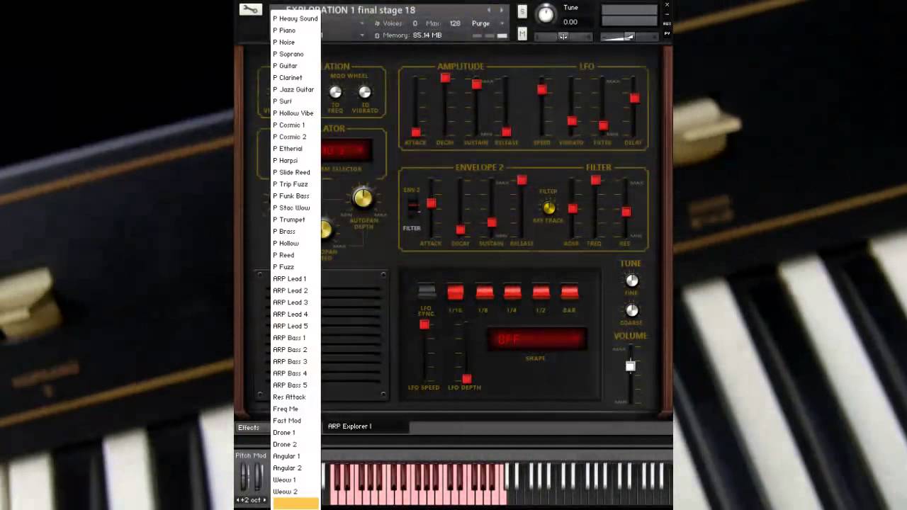Synth Magic Exploration 1 for Kontakt 5.2.1 and higher
