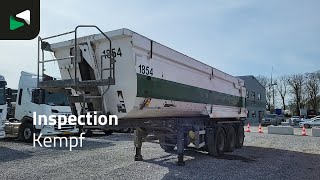 Kempf 3 axles 34m3 Steel Tipper kipper oplegger te koop - Foto 4 | Autoline NL Kempf 3 axles 34m3 Steel Tipper kipper oplegger | Foto 4 - Autoline