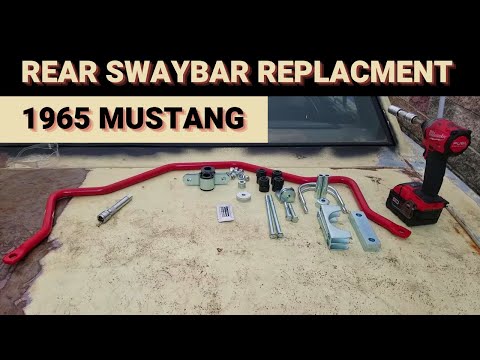 How to Install a Rear Sway Bar | 1965 Mustang