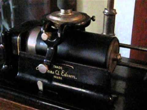 Edison 2 minute wax cylinder #2233 "Steamboat Leaving the Wharf"