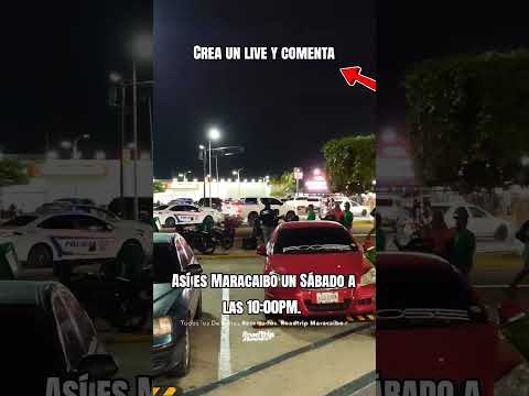 Así es Maracaibo un Sábado a las 10:00PM. #maracaibo #venezuela #zulia #roadtripmaracaibo #viral