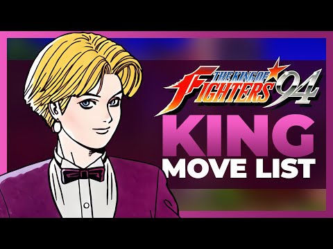 KING MOVE LIST - The King of Fighters '94 (KOF94)
