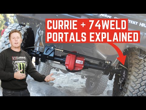 Currie 44/60 Jeep Portal Axle Package - EXPLAINED