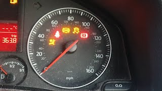 VW Abs light fault diagnosis.