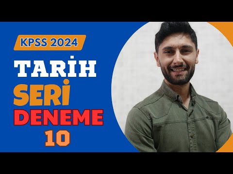 KPSS Lisans-Önlisans 2024 | 27 Soruluk Tarih Deneme Sınavı - Ali Gürbüz