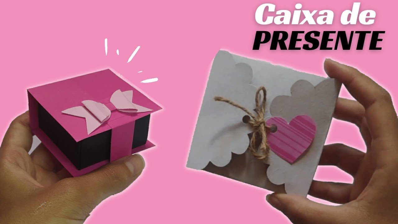 COMO FAZER CAIXINHA PARA LEMBRANCINHA EM PAPEL ✂️