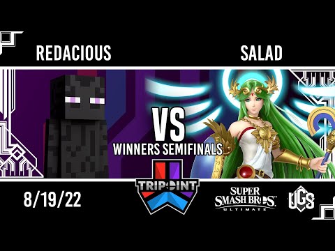 Tripoint Smash 156  -  Winners Semifinals  -  Redacious(Steve) Vs. Salad(Palutena)