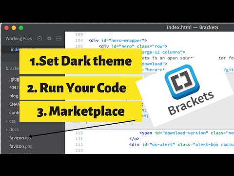 How to Run Code in Brackets Code Editor || Know Some simple Way