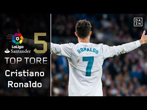 Top 5: Ronaldos schönste Tore der Saison 17/18 | Highlights | LaLiga | DAZN Top 5 Tore