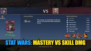Stat review: Skill Damage vs Mastery | Telyss | Infinite MagicRaid