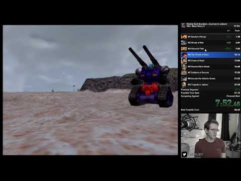 Mobile Suit Gundam: Journey to Jaburo NG+ Main Story% RTA in 27:55