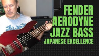 Video thumbnail for Fender Aerodyne Jazz Bass - Japanese Excellence by Paul Green