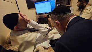 מזכה הרבים הרב מיכאל לסרי שליט"א מתברך מהצדיק הרב דב קוק שליט"א