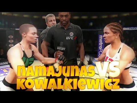 Rose Namajunas ~Vs~ Karolina Kowalkiewicz (UFC 201: EA SPORT UFC 2 SIMULATION)