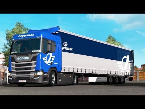ETS2 1.33 open beta Scania R450 Salzburg - Kapellskär  Part 1/2