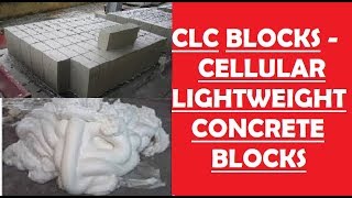 CLC Blocks - Cellular Lightweight Concrete Blocks
