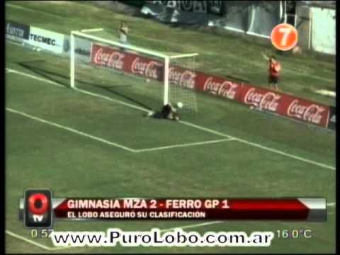 www.PuroLobo.com.ar: Gimnasia (MZA) 2 - Ferro Gral Pico (LP) 1 - Fecha 25 - Argentino B 2012/13
